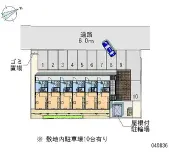 ★手数料０円★札幌市清田区平岡五条２丁目　月極駐車場（LP）